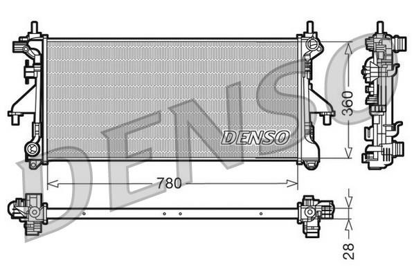 Wilmink Group WG1918975 Radiator, engine cooling WG1918975