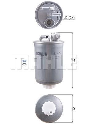 Wilmink Group WG1215016 Fuel filter WG1215016