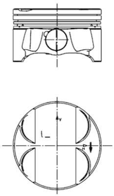 Wilmink Group WG1016603 Piston WG1016603