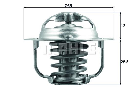 Wilmink Group WG1789700 Thermostat, coolant WG1789700
