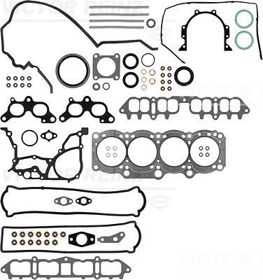 Wilmink Group WG1239439 Full Gasket Set, engine WG1239439