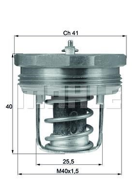 Wilmink Group WG1218009 Thermostat, coolant WG1218009