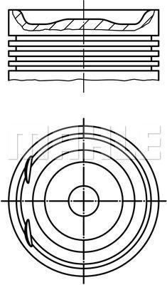 Wilmink Group WG1423408 Piston WG1423408