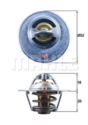 Wilmink Group WG1426548 Thermostat, coolant WG1426548