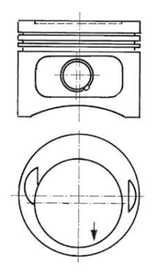 Wilmink Group WG1023000 Repair Set, piston/sleeve WG1023000