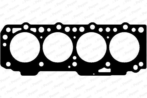 Wilmink Group WG1177698 Gasket, cylinder head WG1177698