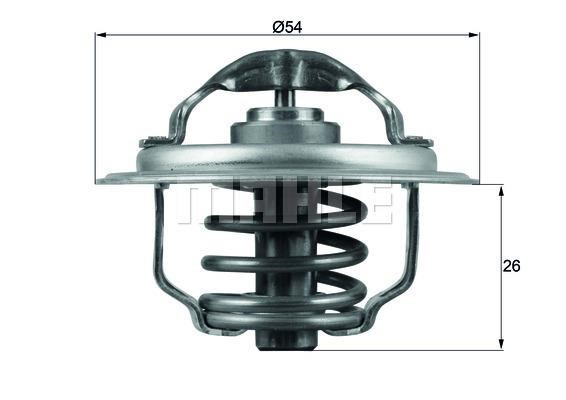 Wilmink Group WG1217868 Thermostat, coolant WG1217868