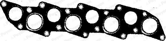 Wilmink Group WG1177030 Gasket common intake and exhaust manifolds WG1177030