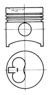 Wilmink Group WG1022934 Piston WG1022934