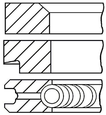 Wilmink Group WG1186961 Piston Ring Kit WG1186961