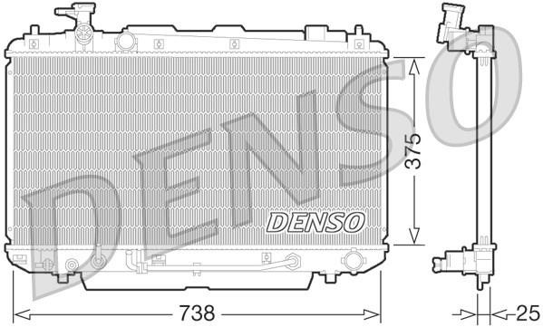 Wilmink Group WG1919854 Radiator, engine cooling WG1919854