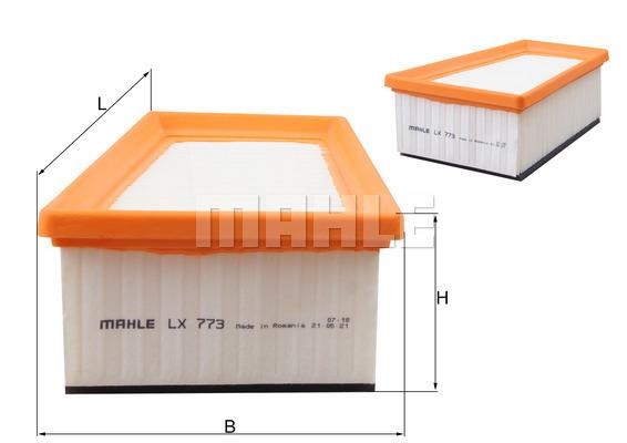 Wilmink Group WG1216783 Air filter WG1216783