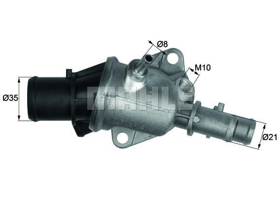 Wilmink Group WG1217566 Thermostat, coolant WG1217566