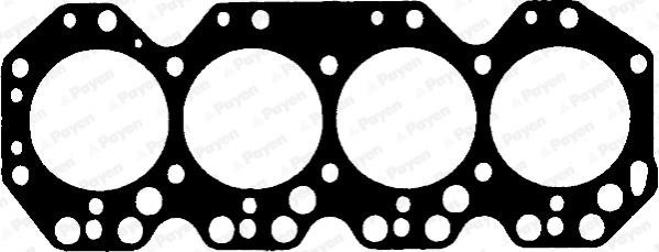 Wilmink Group WG1090166 Gasket, cylinder head WG1090166