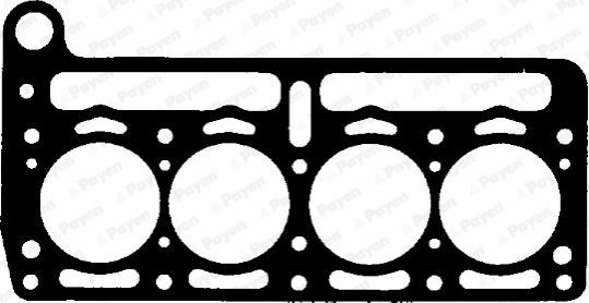 Wilmink Group WG1177628 Gasket, cylinder head WG1177628