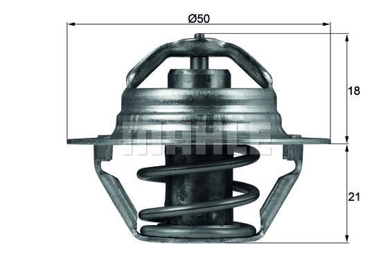 Wilmink Group WG1217855 Thermostat, coolant WG1217855