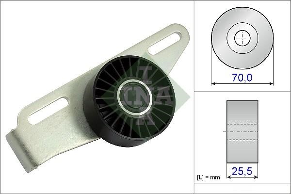 Wilmink Group WG1252660 V-ribbed belt tensioner (drive) roller WG1252660