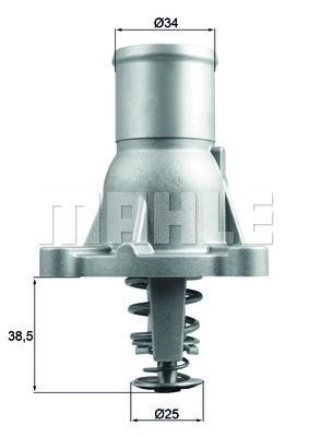 Wilmink Group WG1789647 Thermostat, coolant WG1789647