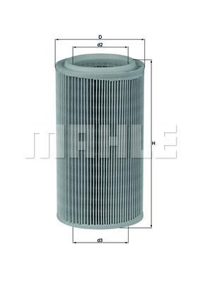 Wilmink Group WG1216856 Air filter WG1216856