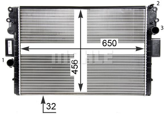 Wilmink Group Radiator, engine cooling – price