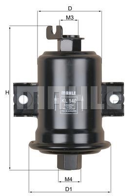 Wilmink Group WG1214893 Fuel filter WG1214893