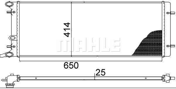 Wilmink Group Radiator, engine cooling – price