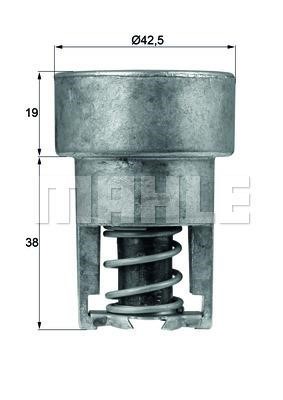 Wilmink Group WG1218024 Thermostat, coolant WG1218024