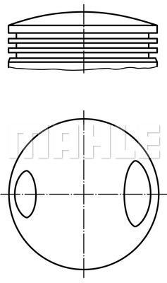 Wilmink Group WG1098383 Piston WG1098383