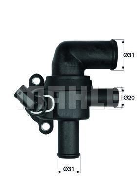 Wilmink Group WG1217692 Thermostat, coolant WG1217692