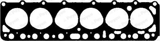 Wilmink Group WG1178147 Gasket, cylinder head WG1178147