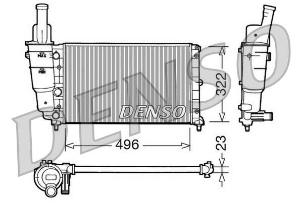 Wilmink Group WG1919133 Radiator, engine cooling WG1919133