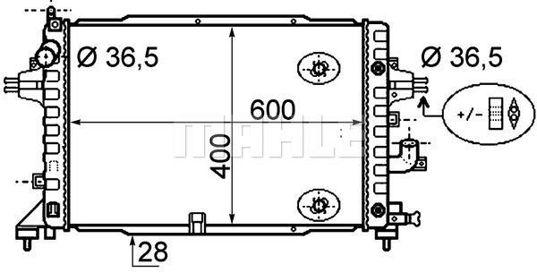 Wilmink Group WG2182888 Radiator, engine cooling WG2182888