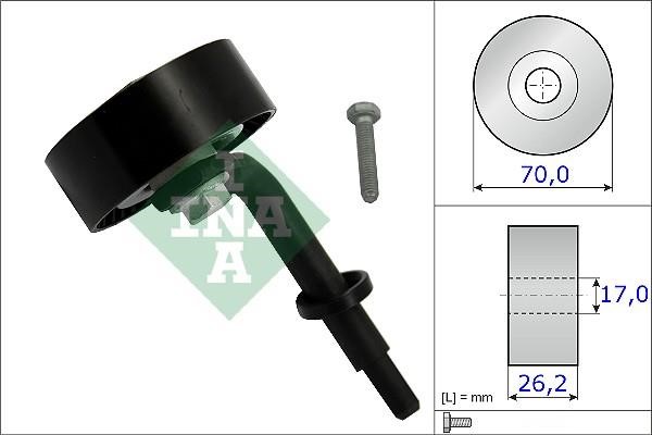 Wilmink Group WG1252603 V-ribbed belt tensioner (drive) roller WG1252603