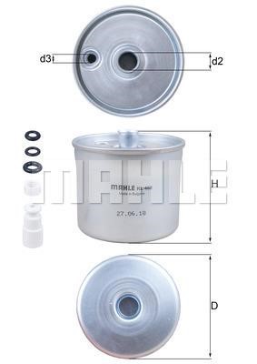 Wilmink Group WG1215010 Fuel filter WG1215010