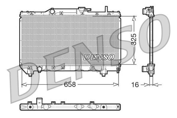 Wilmink Group WG1919821 Radiator, engine cooling WG1919821