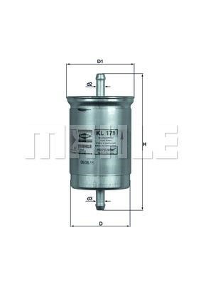 Wilmink Group WG1214916 Fuel filter WG1214916