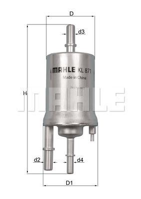 Wilmink Group WG1426323 Fuel filter WG1426323