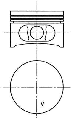 Wilmink Group WG1023665 Piston WG1023665