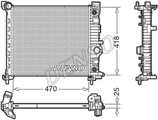 Wilmink Group WG1804885 Radiator, engine cooling WG1804885