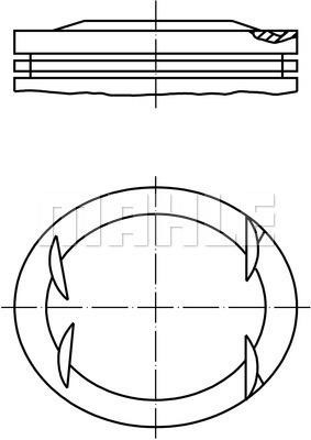 Wilmink Group WG1104066 Piston WG1104066