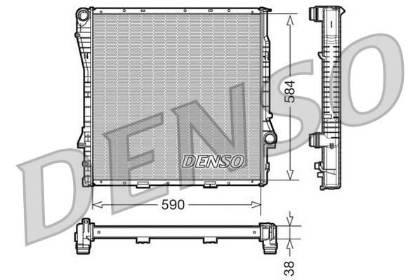 Wilmink Group WG1918905 Radiator, engine cooling WG1918905