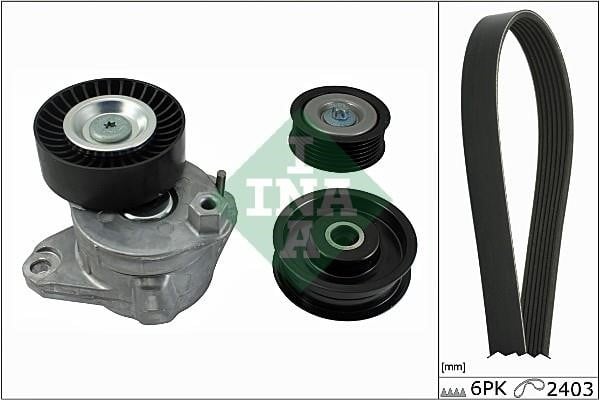 Wilmink Group WG1780349 Drive belt kit WG1780349