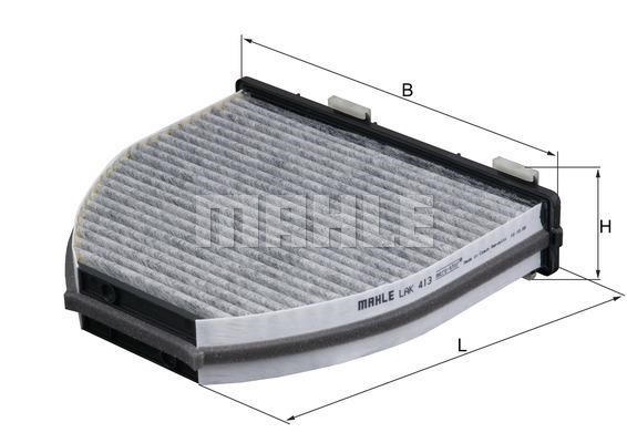 Wilmink Group WG1215660 Activated Carbon Cabin Filter WG1215660