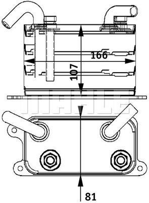 Wilmink Group WG2181241 Oil Cooler, engine oil WG2181241