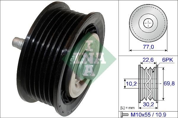 Wilmink Group WG1253141 V-ribbed belt tensioner (drive) roller WG1253141