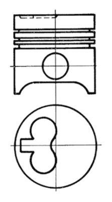 Wilmink Group WG1022776 Piston WG1022776