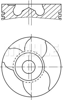 Wilmink Group WG1104661 Piston WG1104661