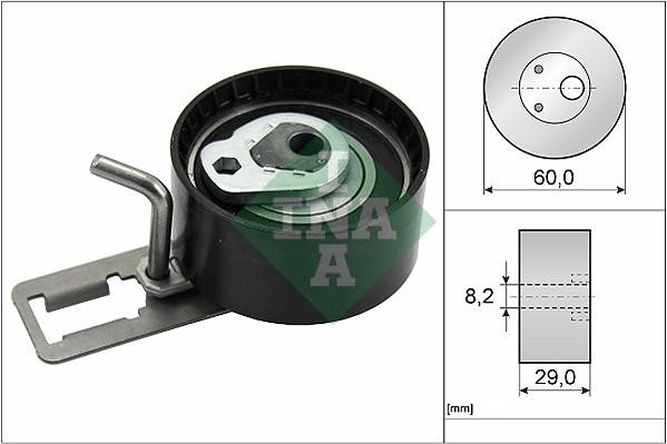 Wilmink Group WG1252647 Tensioner pulley, timing belt WG1252647
