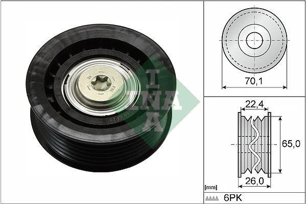 Wilmink Group WG1253010 V-ribbed belt tensioner (drive) roller WG1253010