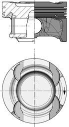 Wilmink Group WG1700580 Piston WG1700580